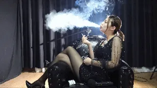 Sexy heavy smoker natting's smoking new