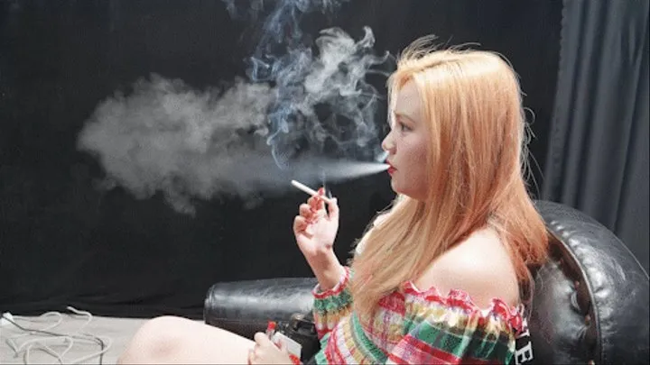 2021 new Sexy heavy smoker zil `s smoking interview