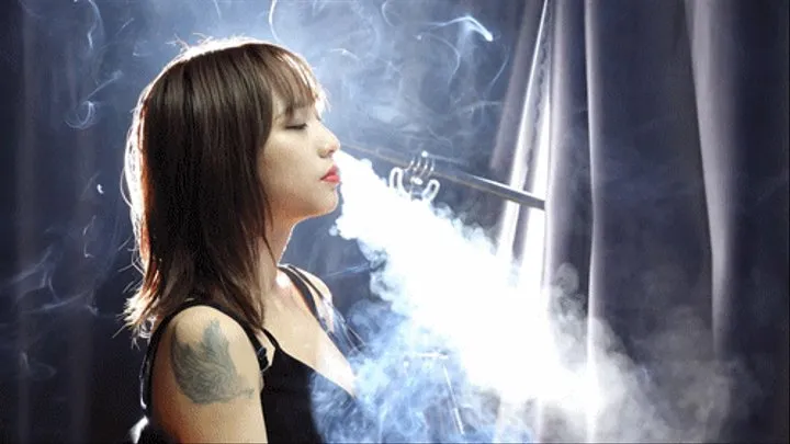 new Sexy heavy smoker heijia`s smoking sex