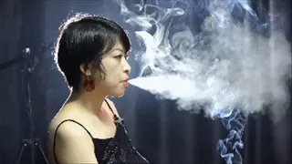 Sexy heavy smoker yangui's depth long interview