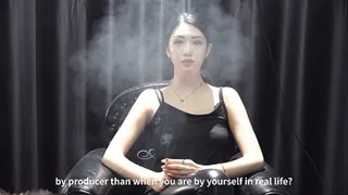 Sexy heavy smoker beibei's depth long interview2