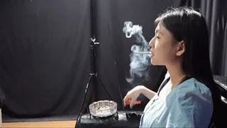 new Sexy heavy smoker meimei's depth long interview3