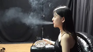 Sexy heavy smoker meimei's depth long interview1