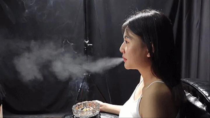 NEW Sexy heavy smoker meimei's depth long interview2