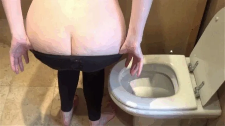 Yoga Pants Plops & Brownies - Toilet Fetish