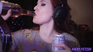 Drinking Makeup