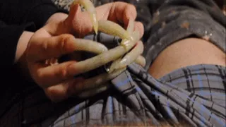 Man s private parts scratching both hands with the bare nails - clip 14  part 2