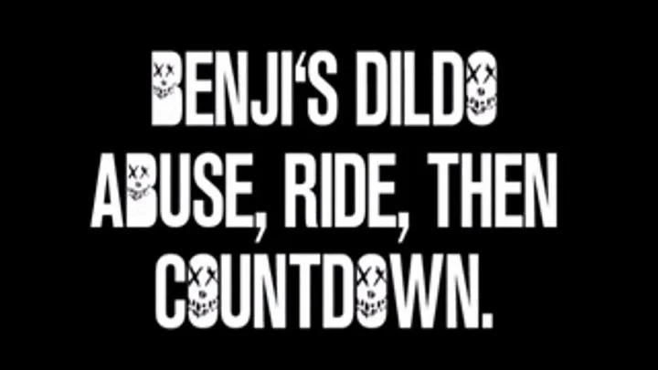 Dildo, ride, and cum countdown