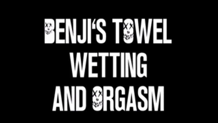 Benji's Towel Wetting and Play