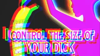 I control the size of your dick Lets turn yours into a little one