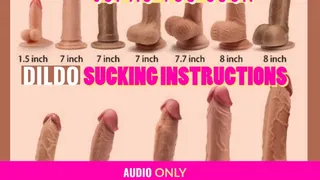 MP3 VERSION JOI as you suck your Dildo Voice by Goddess Lana ENHANCED AUDIO