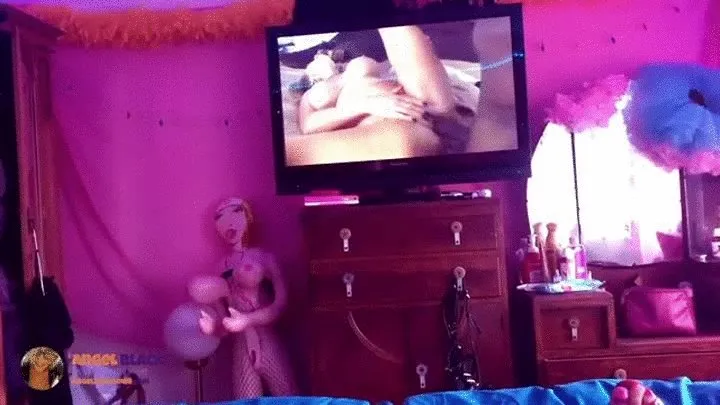 fucked up beta has to watch porn in chastity and listen to sissy instructions