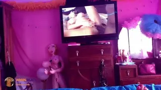 fucked up beta has to watch porn in chastity and listen to sissy instructions