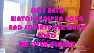 sissy squirts her virgin loser load to alpha cuckold porn
