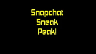 Snapchat Tease