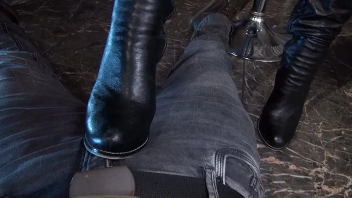 Leather Boots Cum Countdown