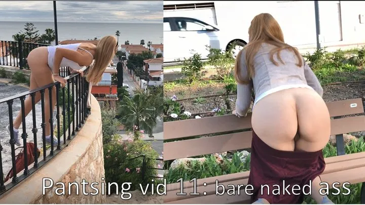 Pantsing vid 11: bare naked ass