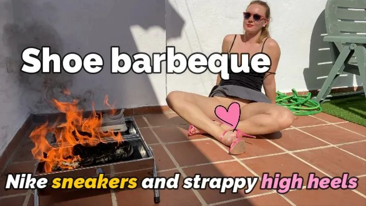 Shoe barbeque: sneakers and heels