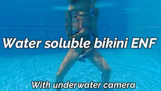 Water Soluble Bikini ENF underwater