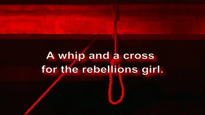 Whip And Cross Girl