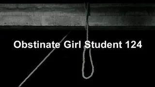 Obstinate Girl Student 124 part 1