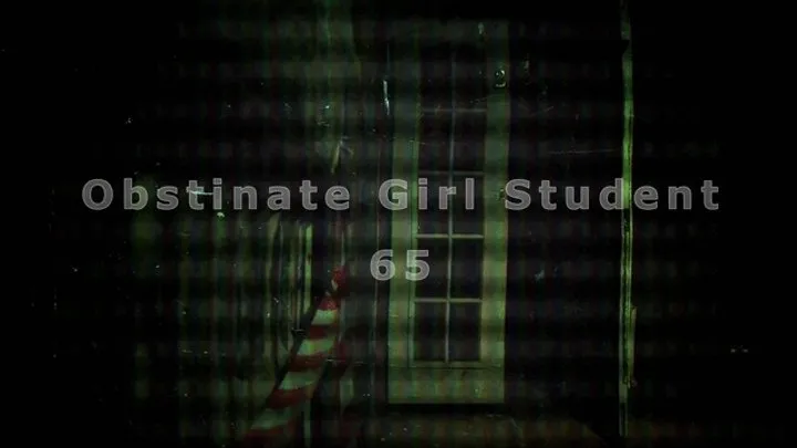 Obstinate Girl Student 65