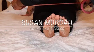 Susan Murdah bound and tickled