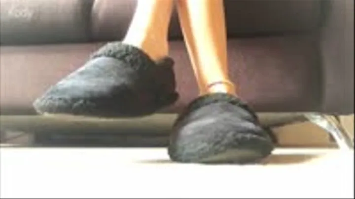 Black Slippers