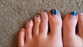 Chipped Toenail Polish POV