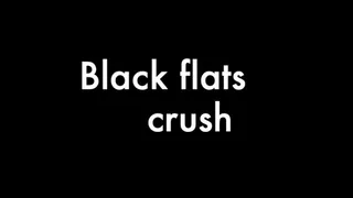 Black flats crush