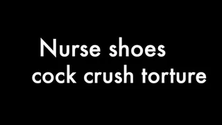 Nurse shoes cock crush