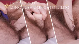 Long Bush Clings To Dildo