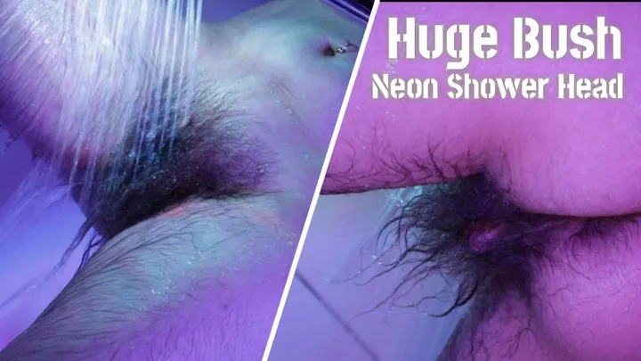 Huge Bush Neon Showerhead