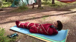 Sofi Camping Bondage POV Part 1-5 Full version