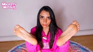 Fuck Your Fist for Cute Feet! Gooning JOI by Majesty Natalie