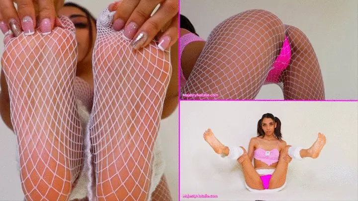 Goon for Fishnets Feet and Ass! by Majesty Natalie KINKS: Soles, Gooning