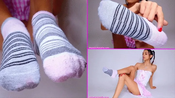 Cute Mismatched Socks Humiliation and Worship by Majesty Natalie! KINKS: Feet, Femdom