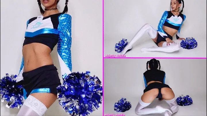 Findom Cheerleader Gooner Humiliation by Majesty Natalie! KINKS: Gooning, Petite Latina