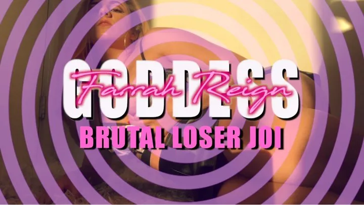 Brutal Loser JOI - AUDIO ONLY