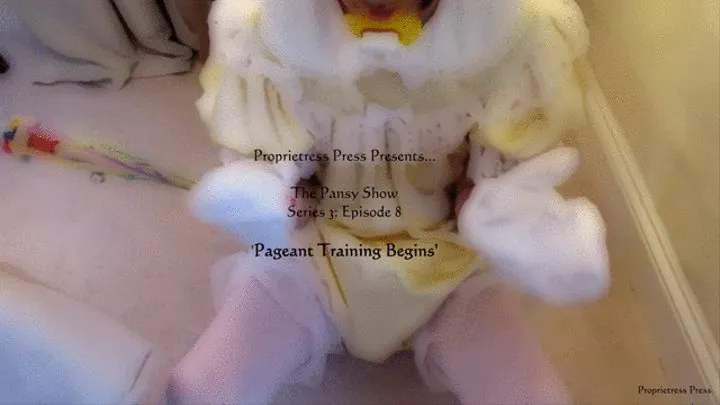 The Pansy Show Series 3 Episode 8: Pageant Training Begins