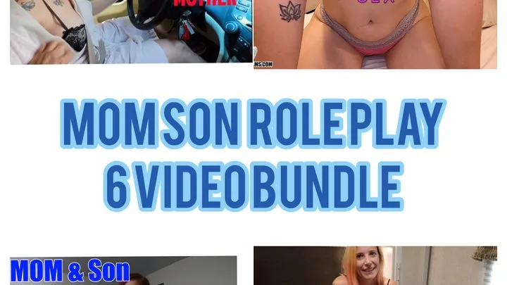 Step-Mom Step-Son Roleplay Bundle Pack - 6 Videos - Jane Cane