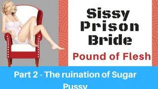 Sissy Prison Bride II - Time to consummate your marriage to your MASSIVE cocked black prison husband