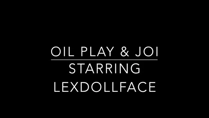 Oil Play Jerk Off Instruction