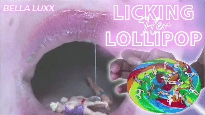 Licking Her Lollipop