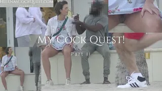 My Cock Quest 1 Pt2 - I Upskirt Flash My Bush And A Voyeur Feeds Me Ice Cream While Looking Up My Skirt!