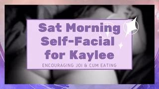 Saturday Morning Self Facial for Kaylee Graves