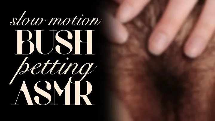 Slow Motion Bush Petting ASMR