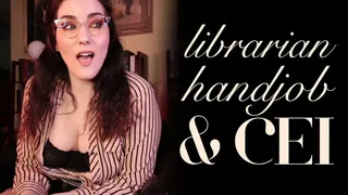 Librarian Handjob & CEI