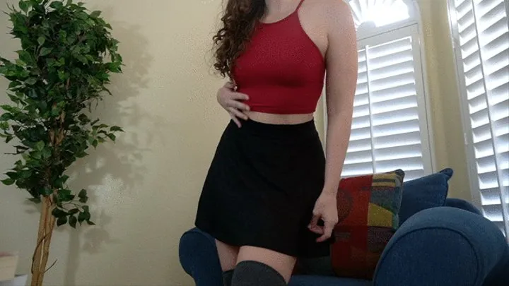 Pussy Play In My Skirt