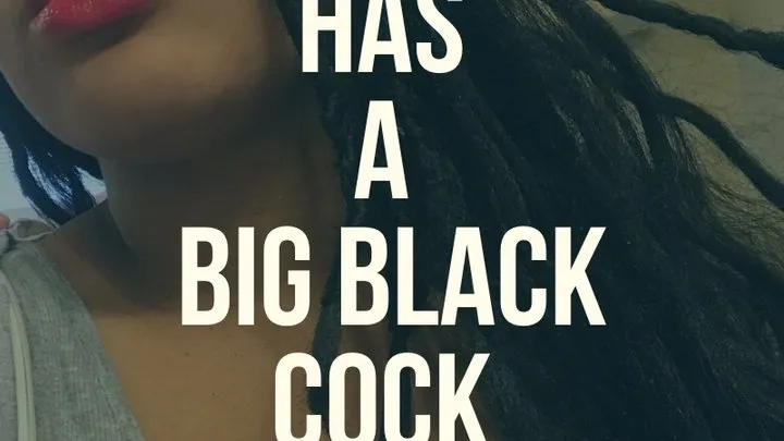 Step-Mommy has a BIG BLACK COCK Fetish!